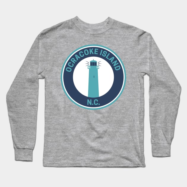 Ocracoke Island North Carolina Long Sleeve T-Shirt by fearcity